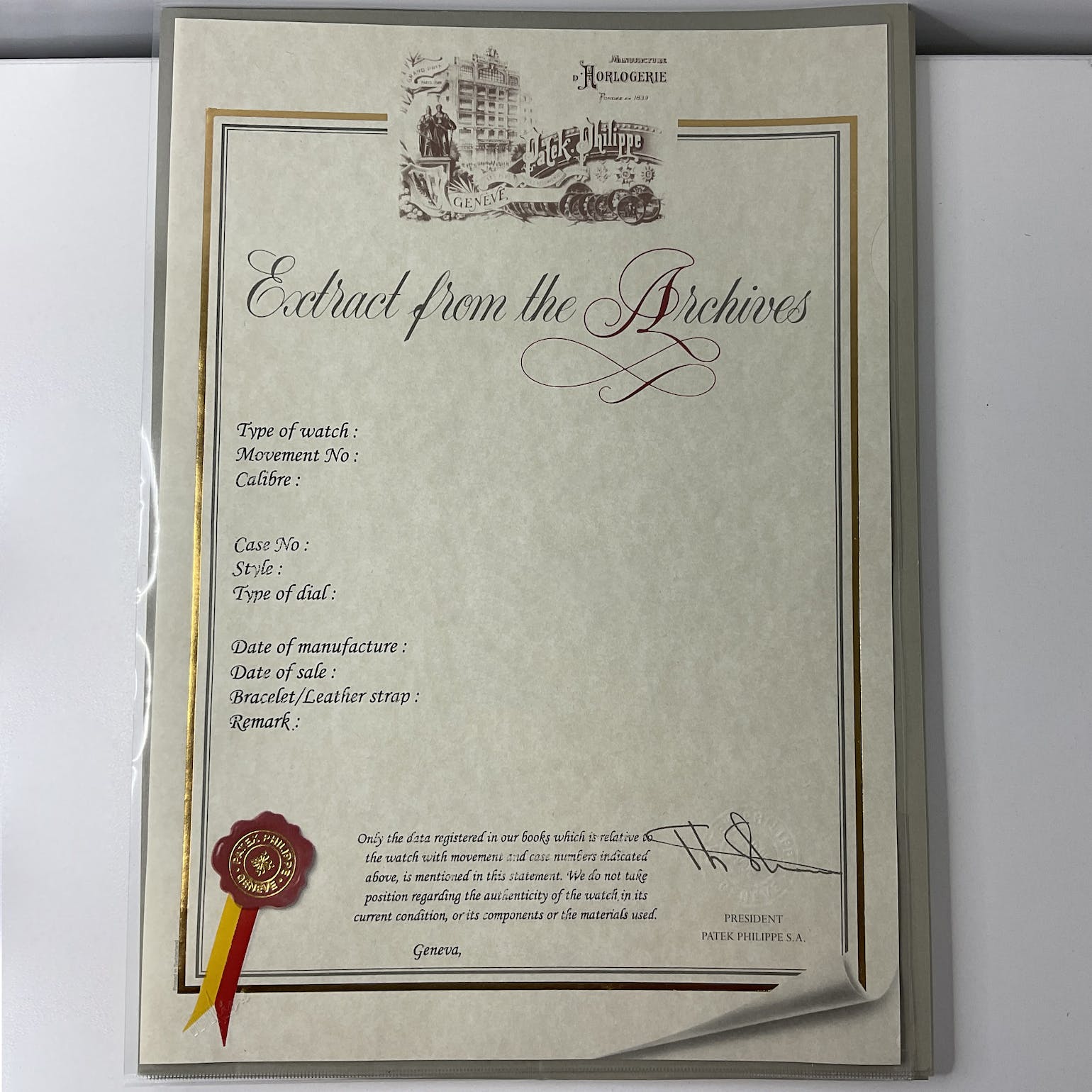 Patek Philippe Calatrava Watch - Image 5