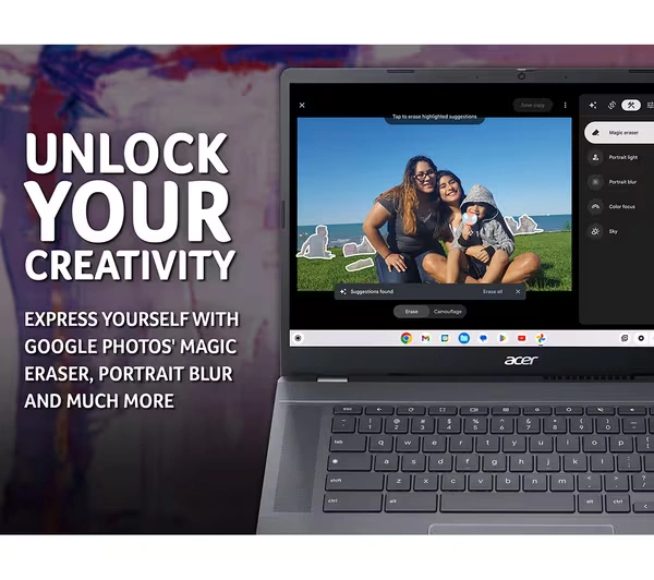 Acer 515 15.6″ Chromebook Plus Laptop - Image 10