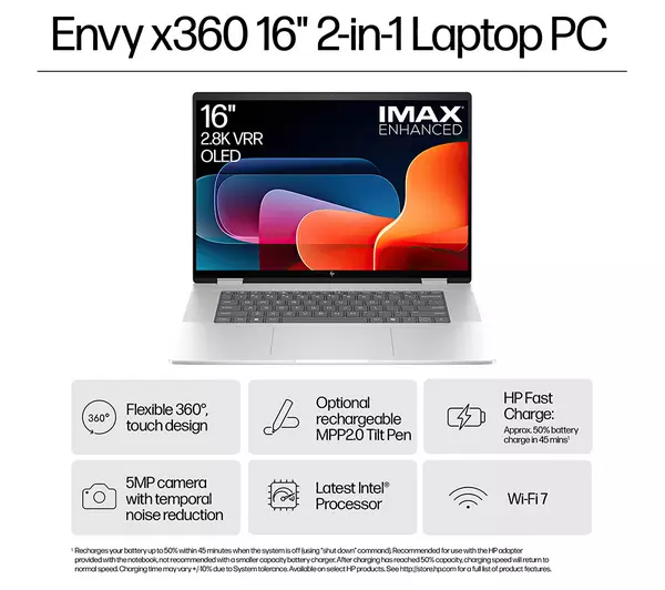 HP Envy x360 16 16″ 2 in 1 Laptop - Image 7