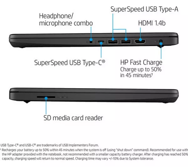 HP 14s 14″ Laptop - Image 5