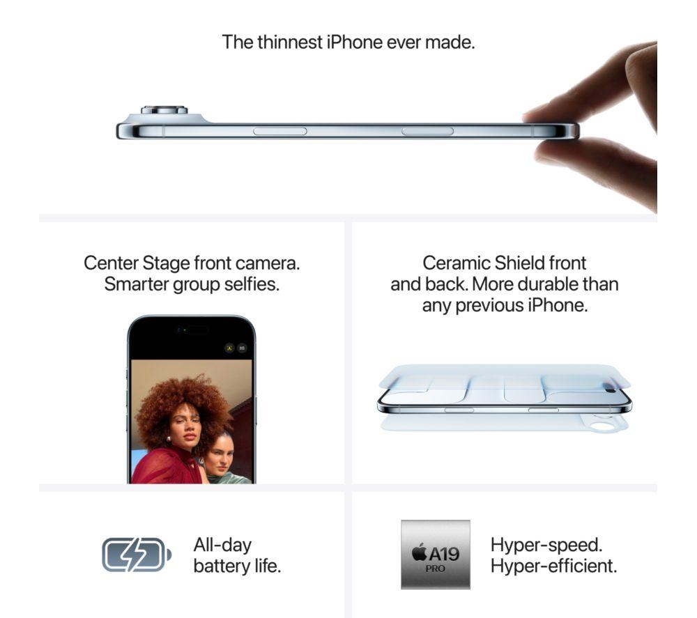 Apple iPhone Air Smartphone - Image 6