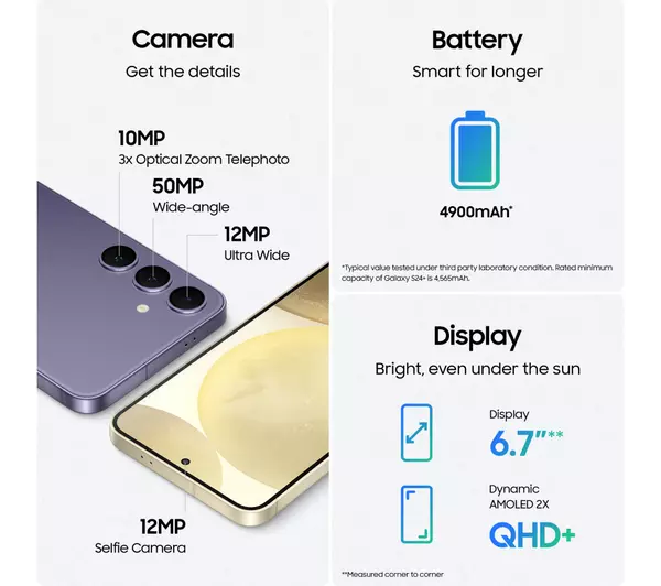 Samsung Galaxy S24+ Smartphone - Image 4